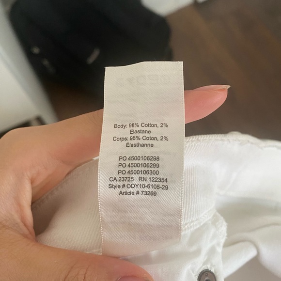 Denim forum Arlo Straight white jeans - Picture 3 of 4